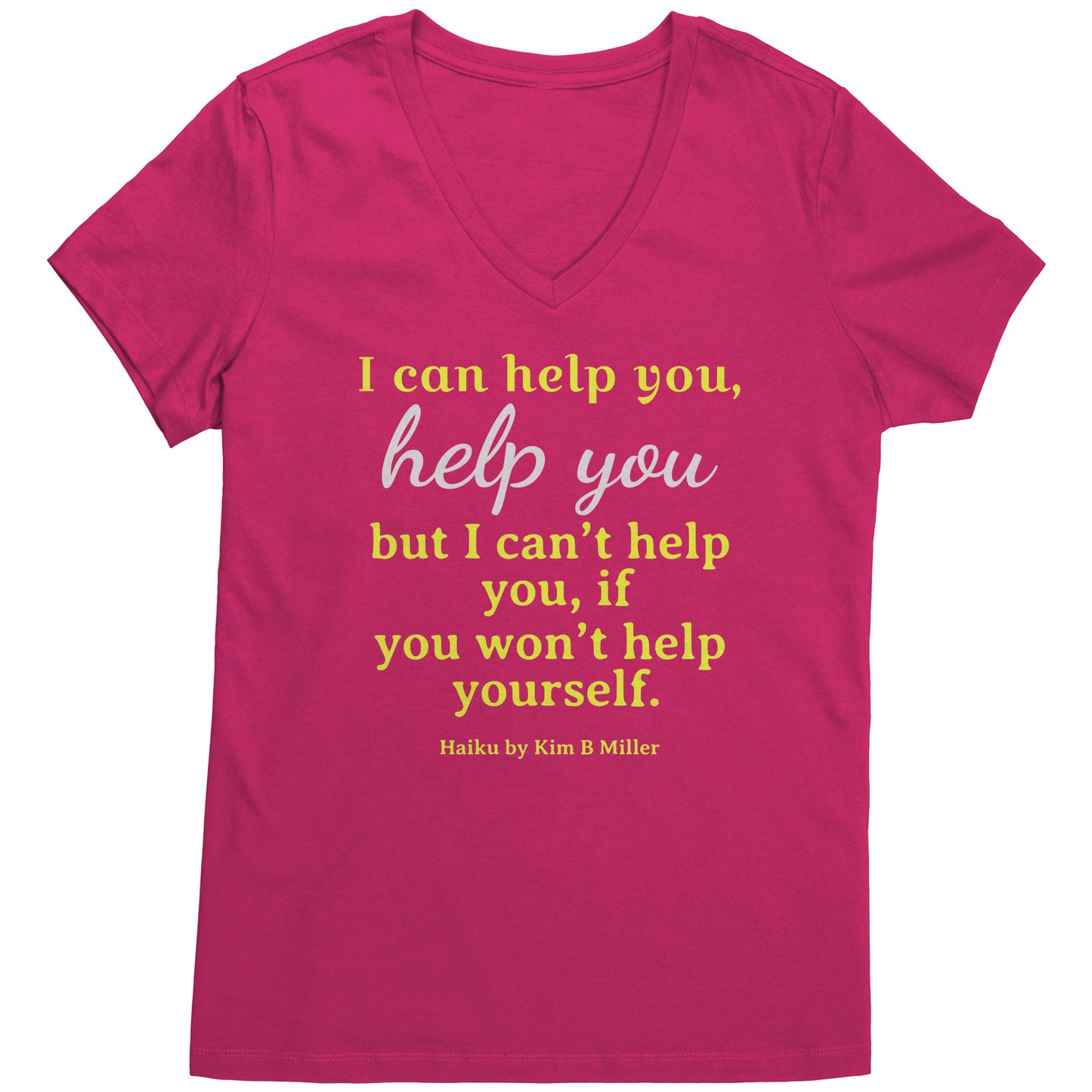 Help You Haiku District Women's V-Neck