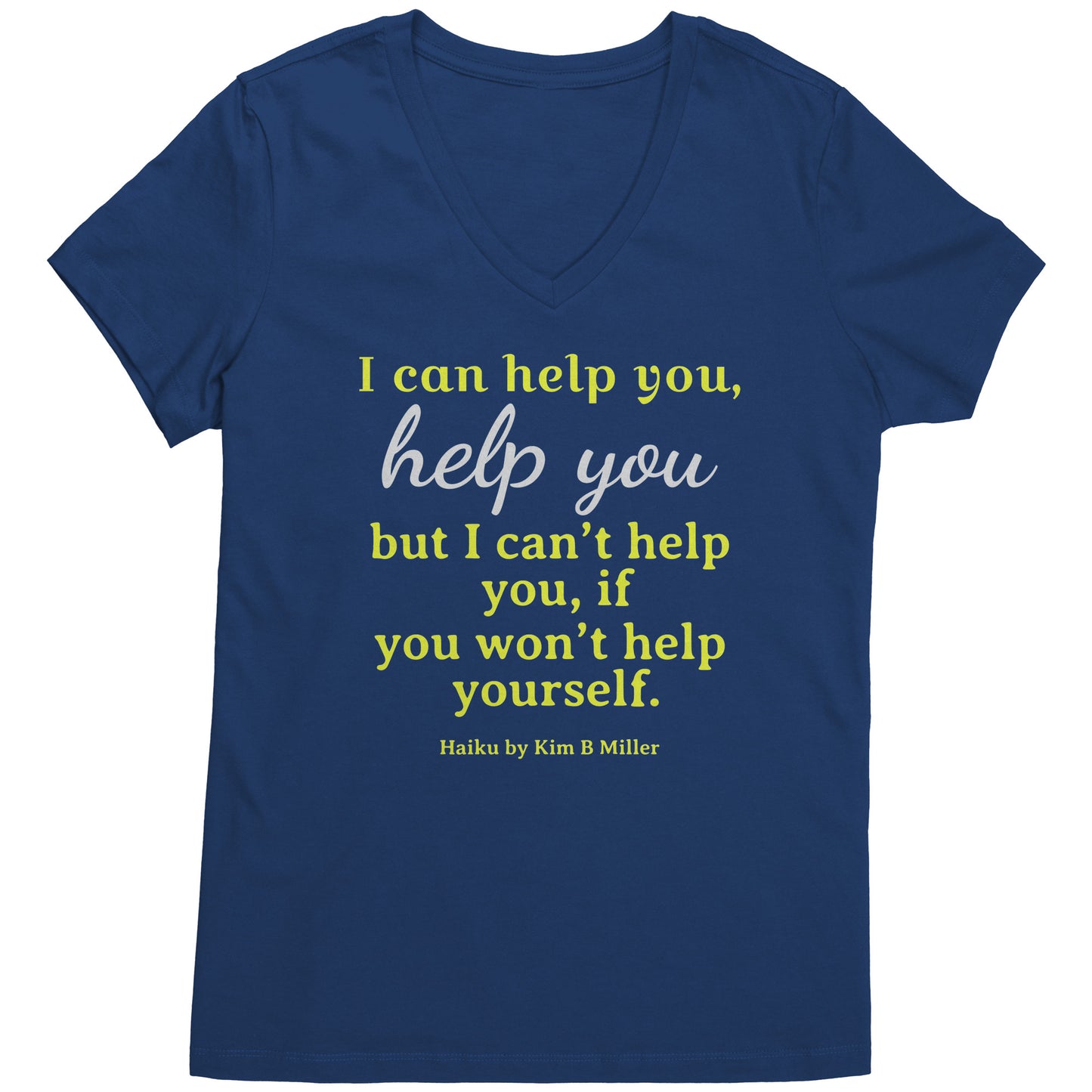 Help You Haiku District Women's V-Neck