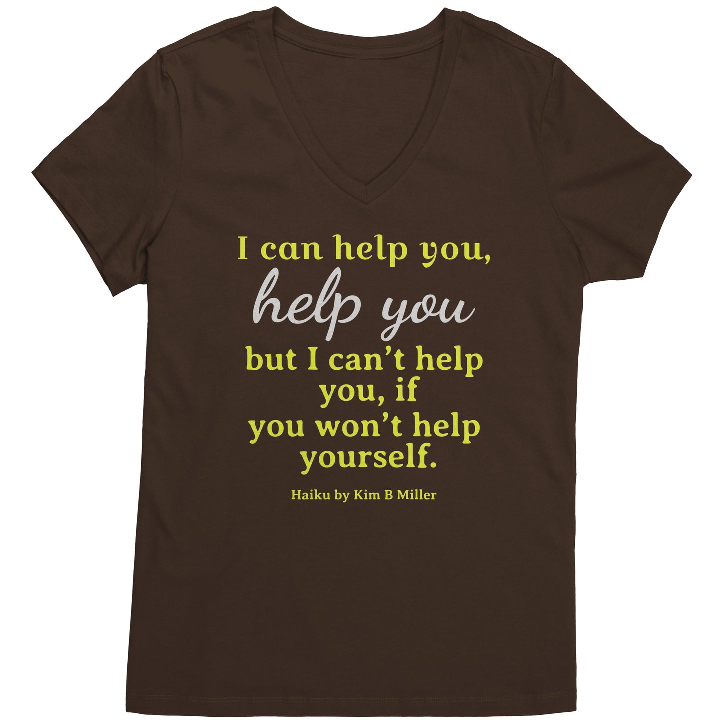 Help You Haiku District Women's V-Neck