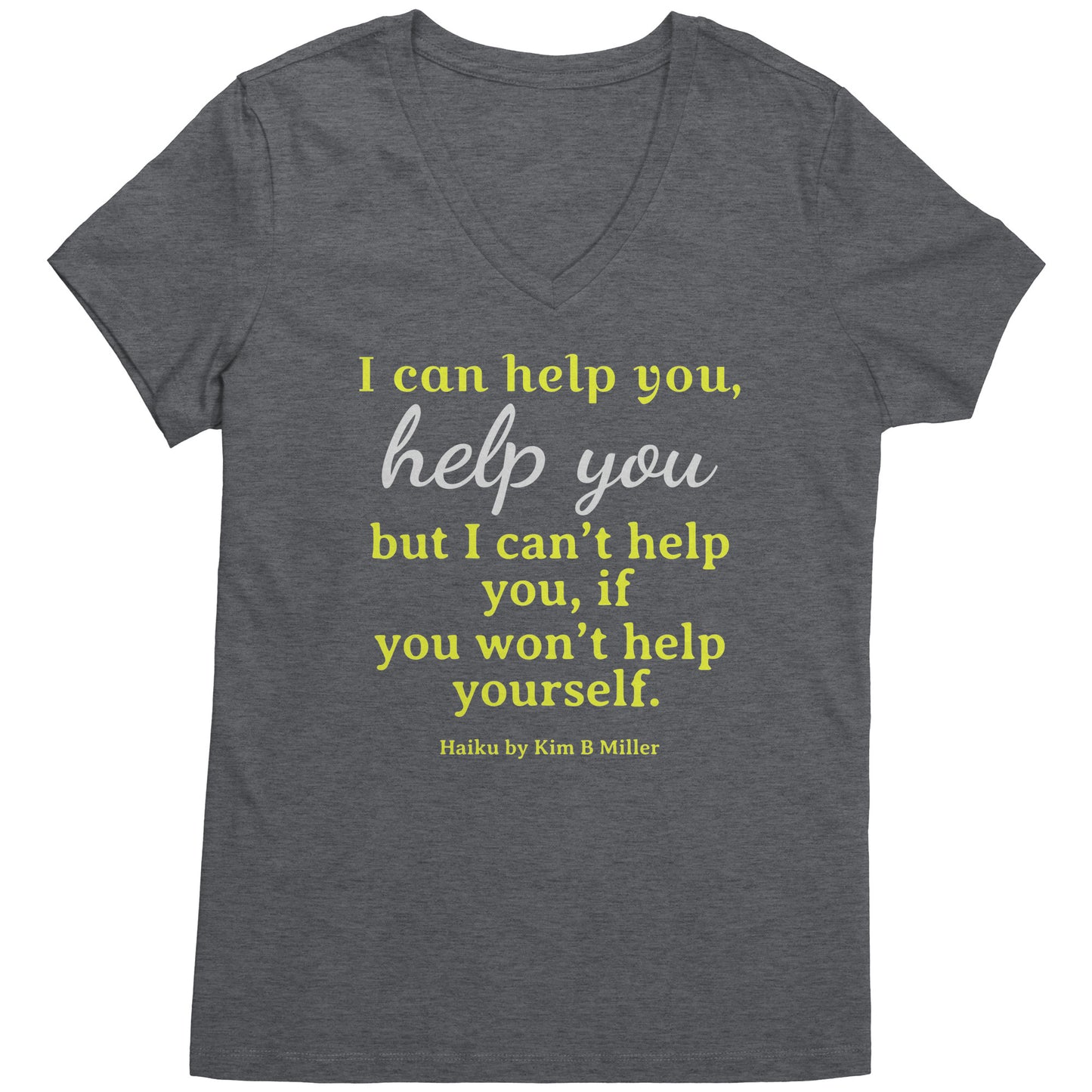 Help You Haiku District Women's V-Neck