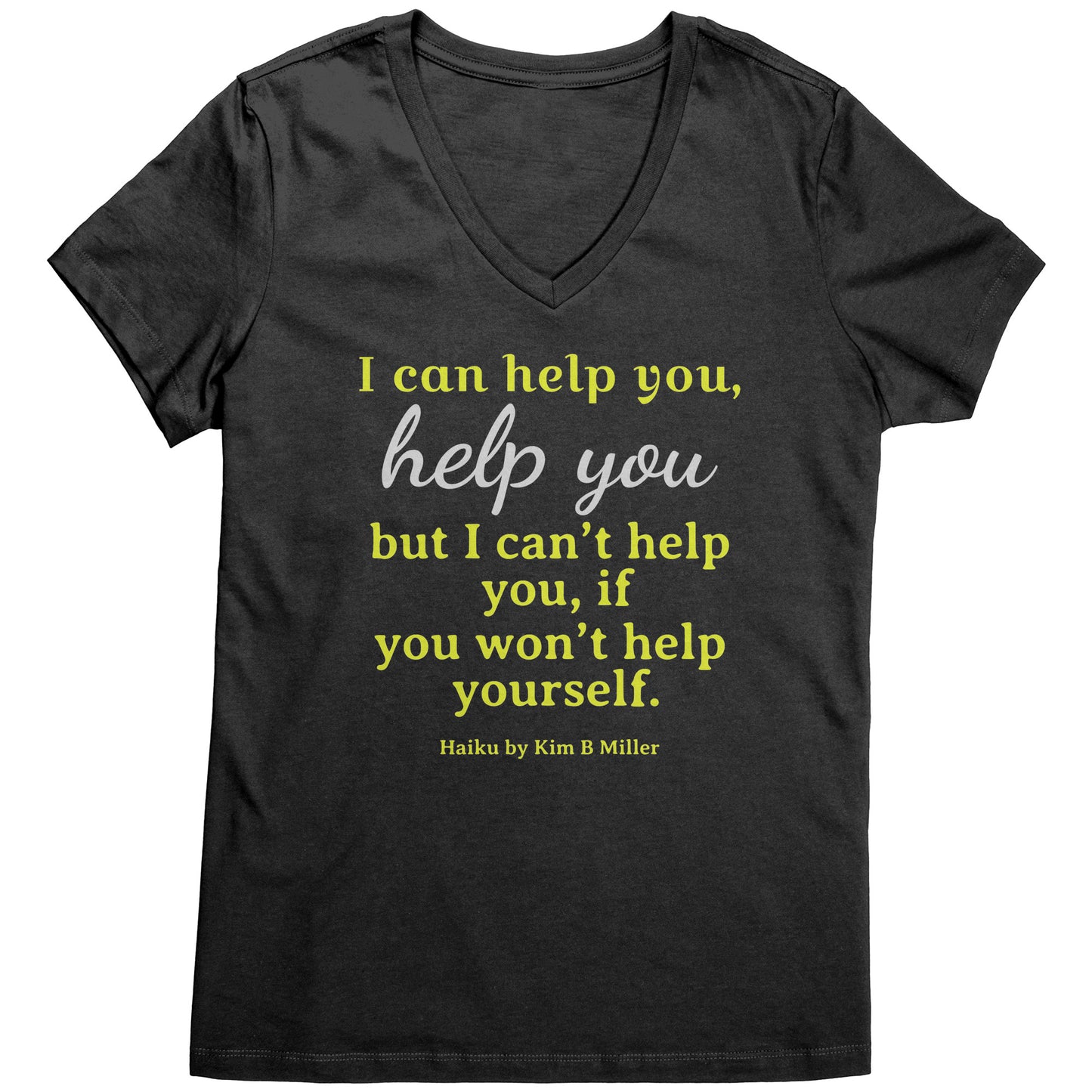 Help You Haiku District Women's V-Neck