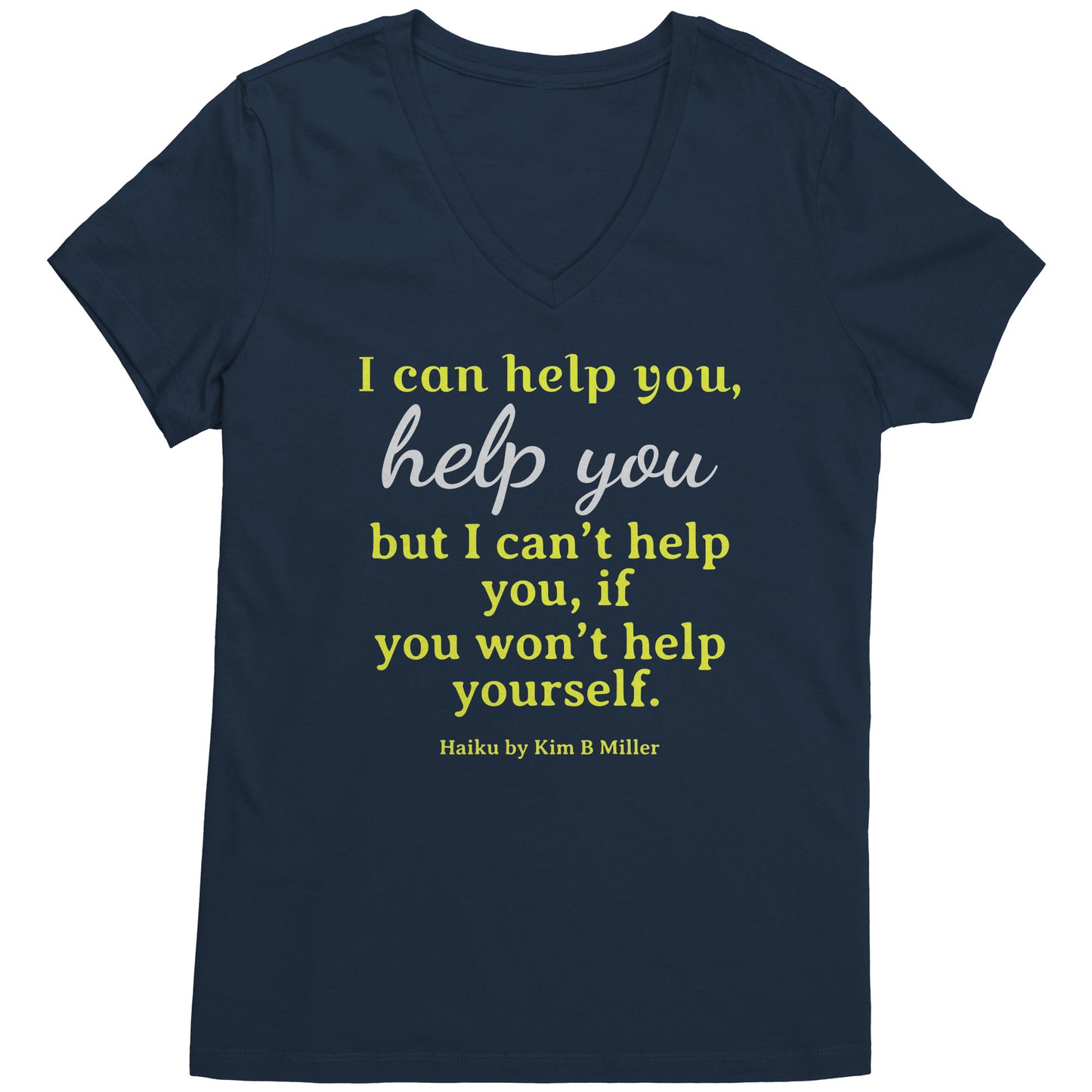 Help You Haiku District Women's V-Neck