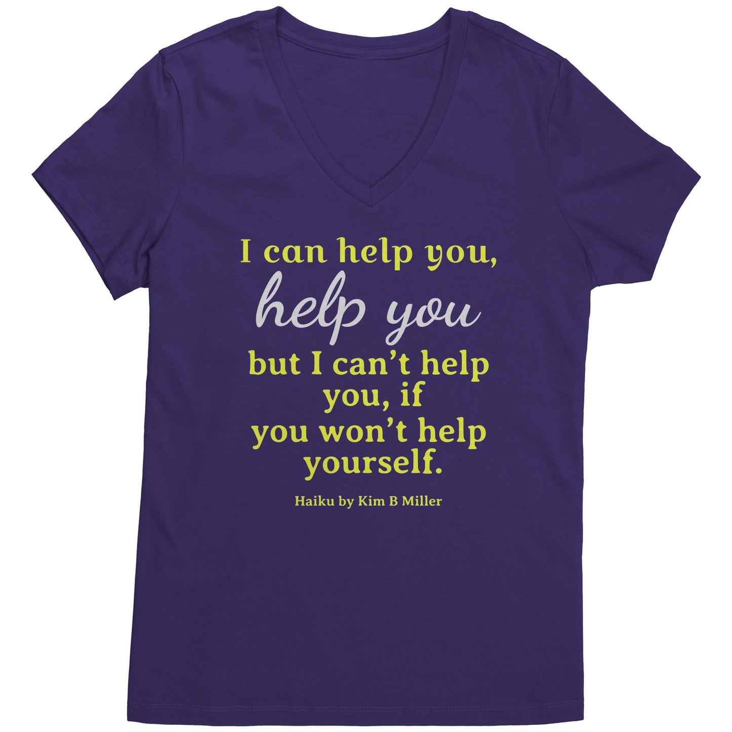 Help You Haiku District Women's V-Neck
