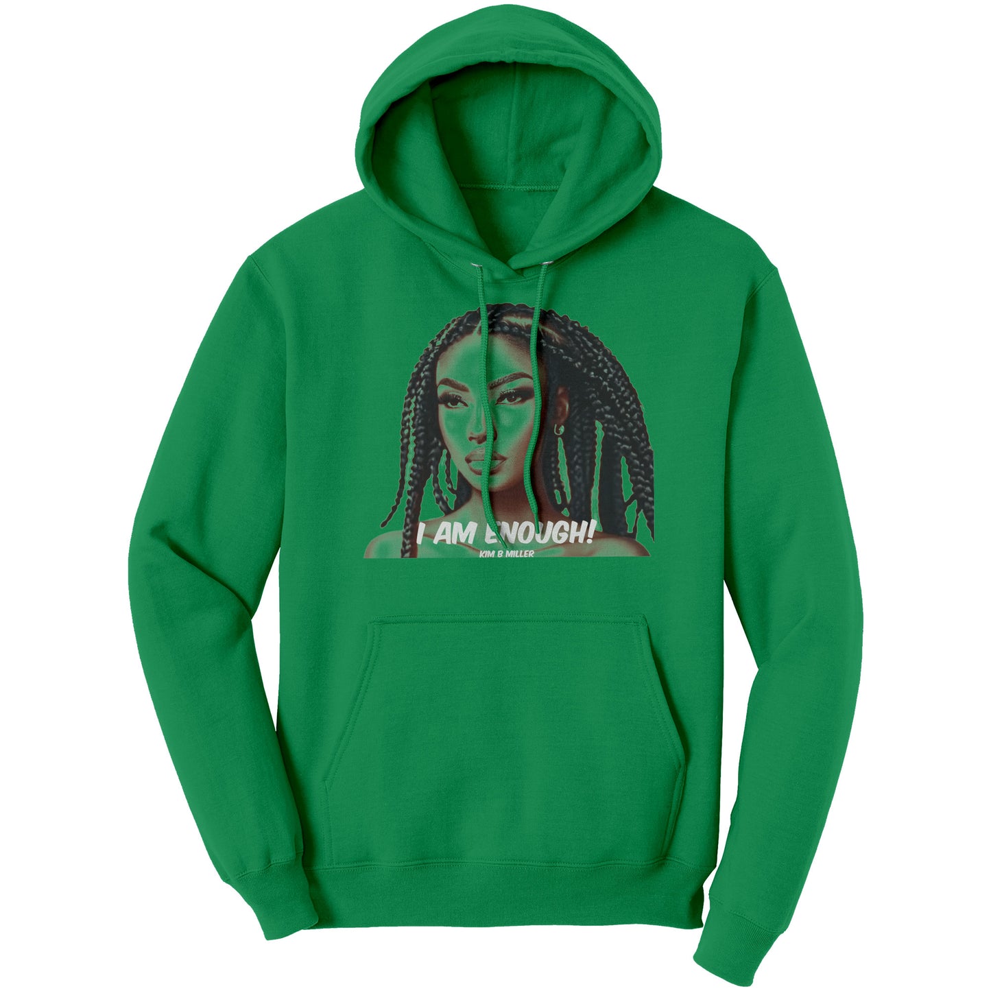 I Am Enough Port & Co Hoodie