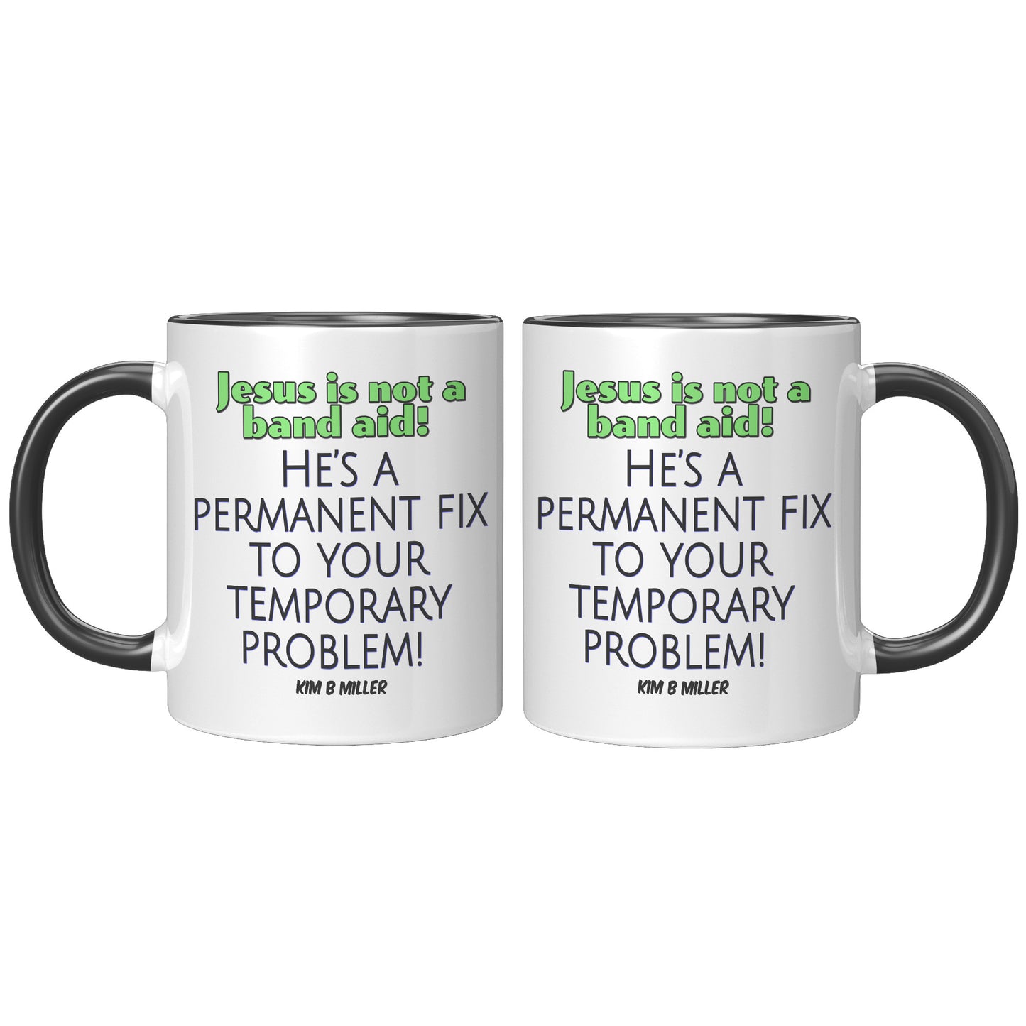 Jesus Band Aid Accent Mug