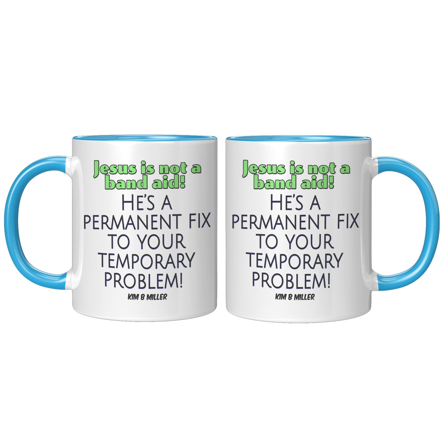 Jesus Band Aid Accent Mug