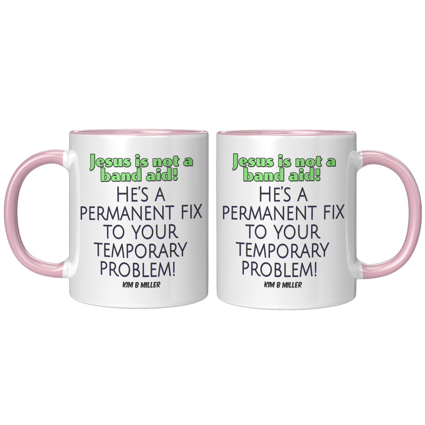 Jesus Band Aid Accent Mug