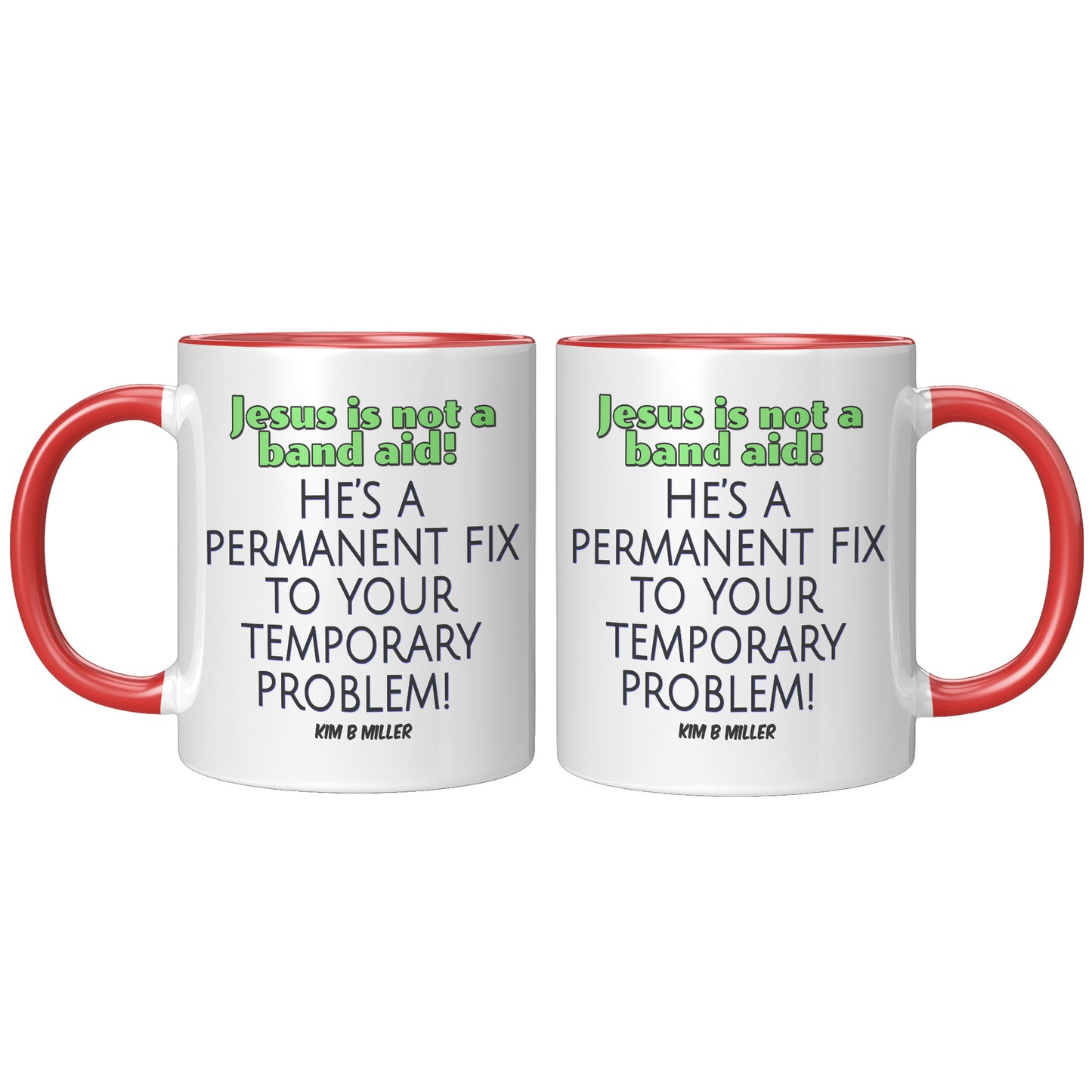 Jesus Band Aid Accent Mug
