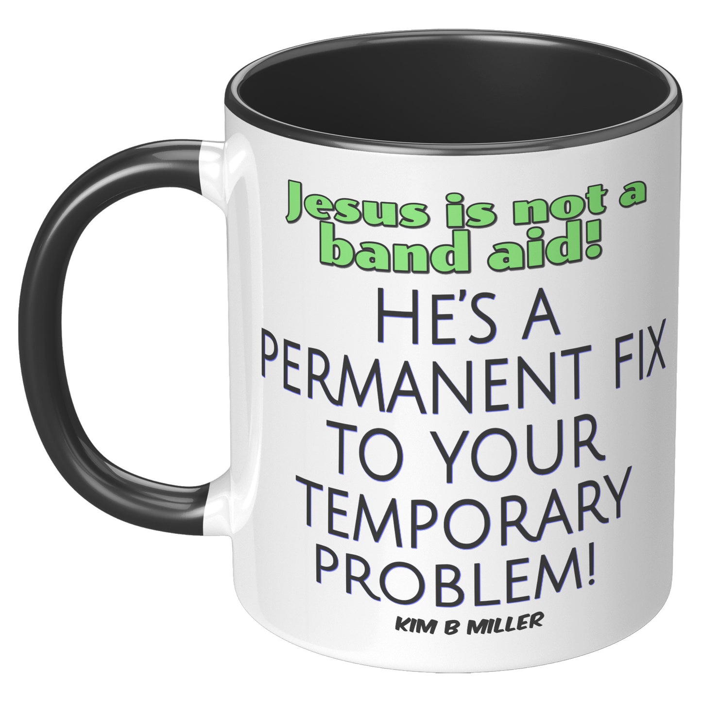 Jesus Band Aid Accent Mug