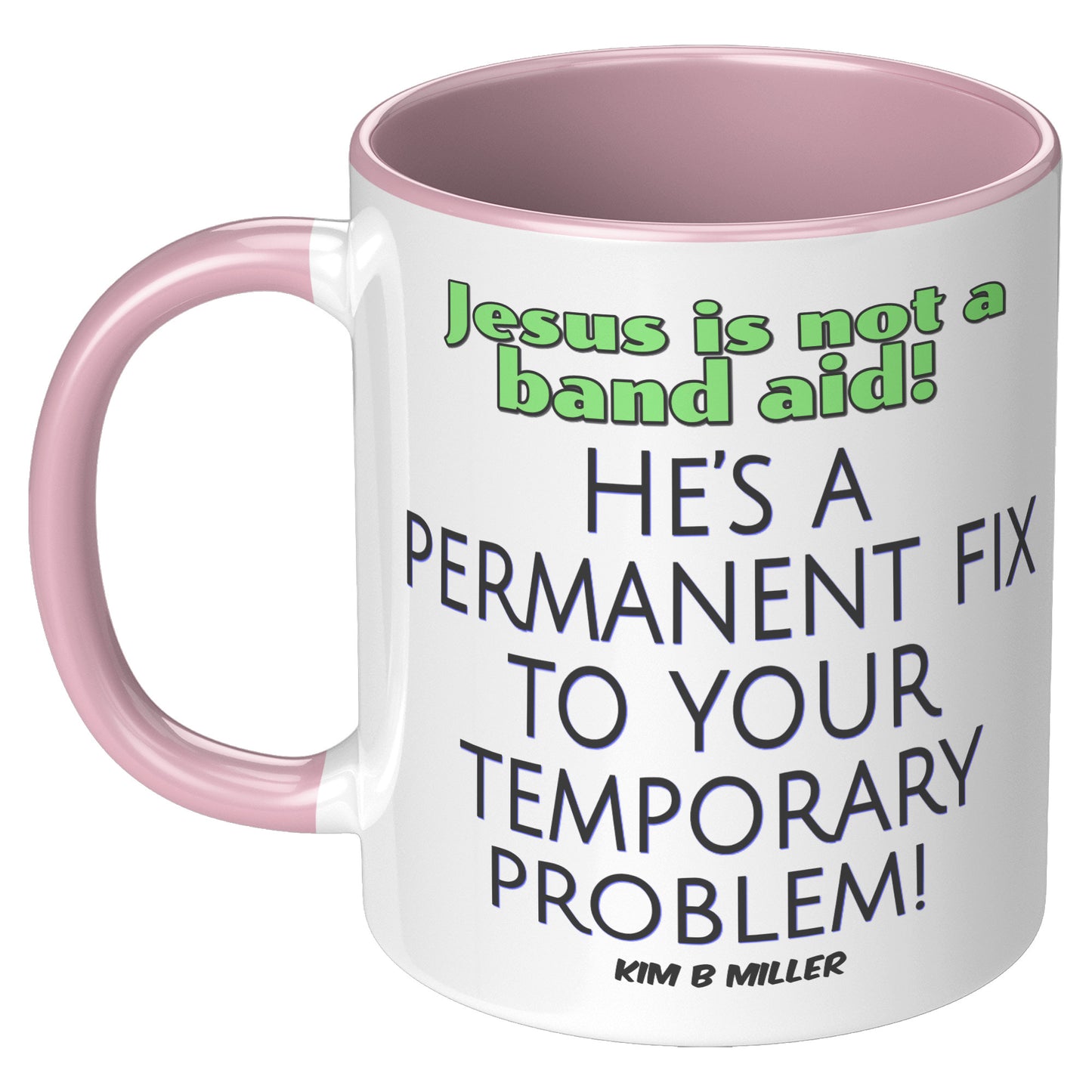 Jesus Band Aid Accent Mug