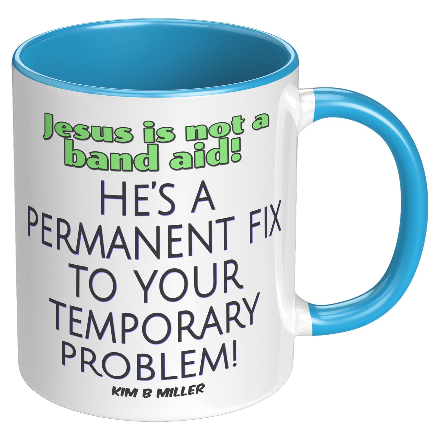 Jesus Band Aid Accent Mug