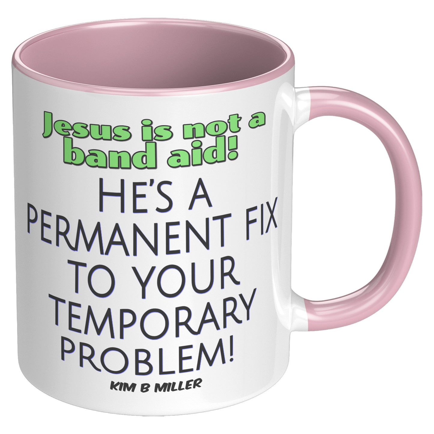 Jesus Band Aid Accent Mug