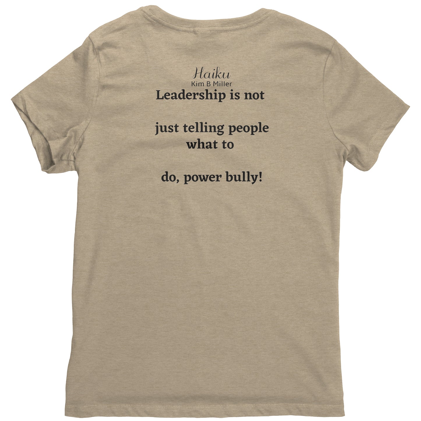 Leadership Haiku District Women's Shirt (Both Sides)