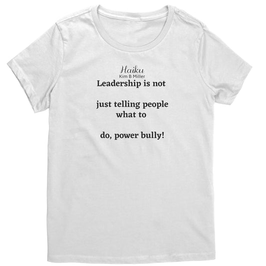Leadership Haiku District Women's Shirt (Both Sides)