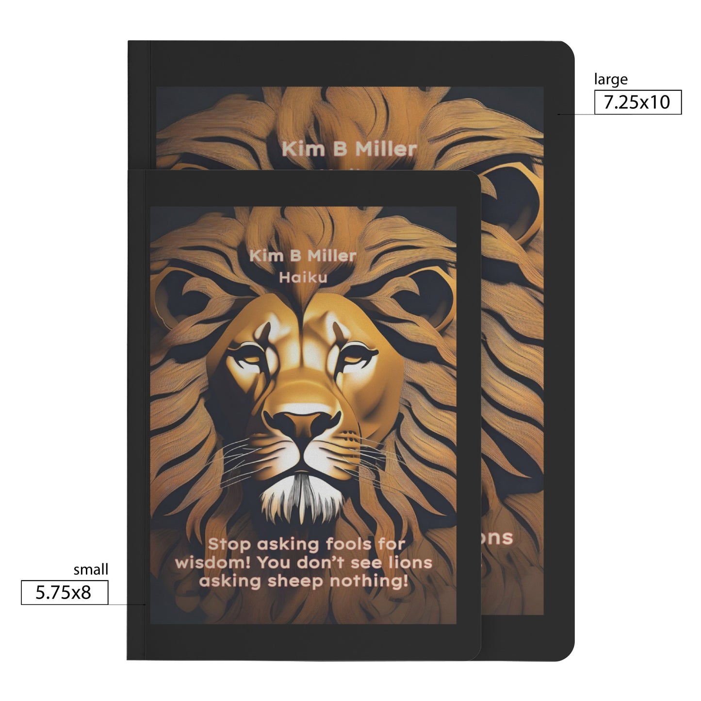 Lions Haiku 2 Paperback Journal