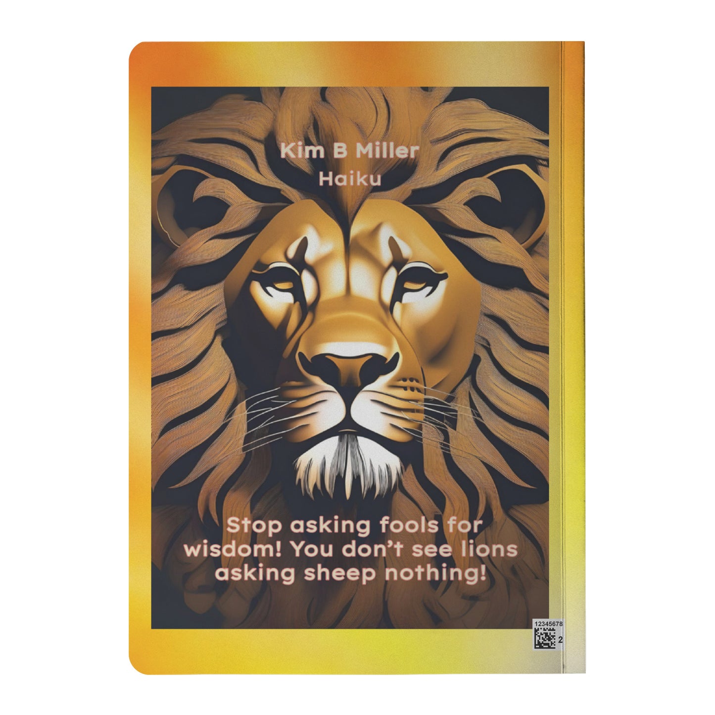 Lions Haiku Paperback Journal