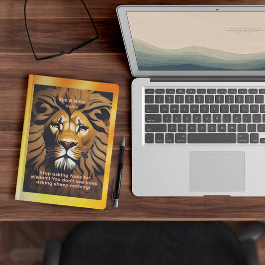 Lions Haiku Paperback Journal