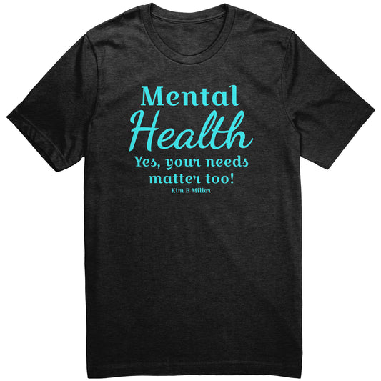 Mental Health Canvas Unisex CVC