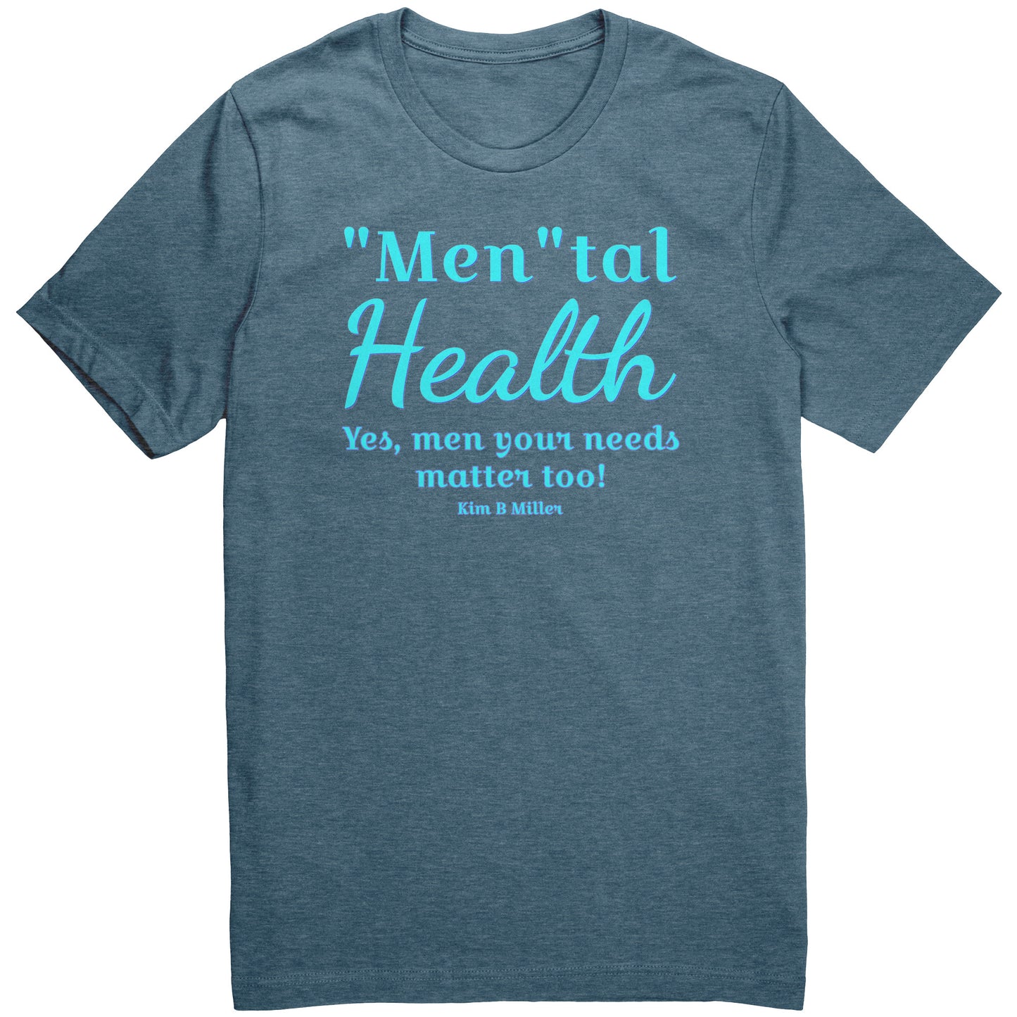 "Men"tal Health: Canvas Unisex CVC