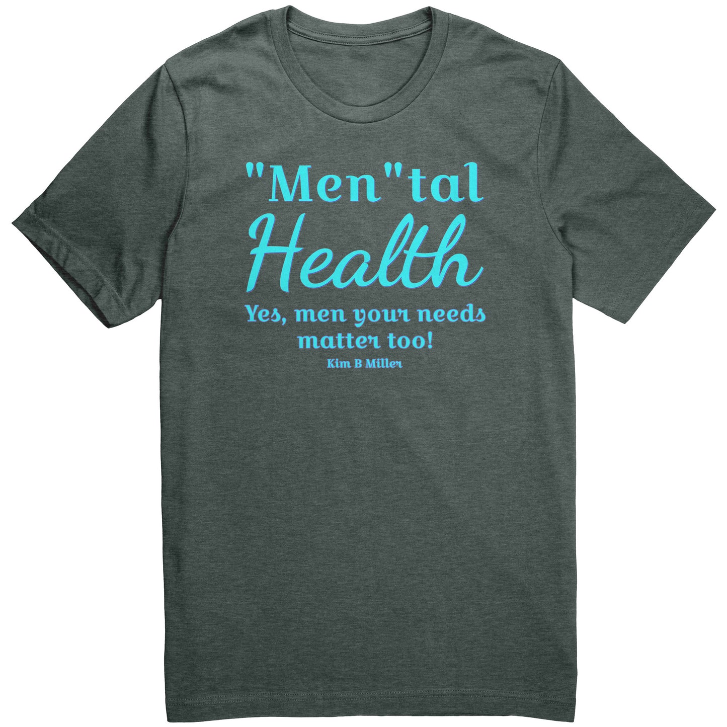 "Men"tal Health: Canvas Unisex CVC