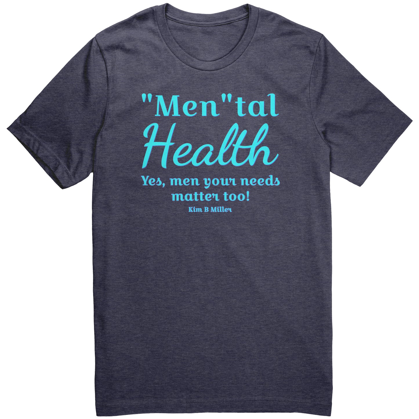 "Men"tal Health: Canvas Unisex CVC