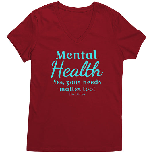 Mental Health District Women's V-Neck