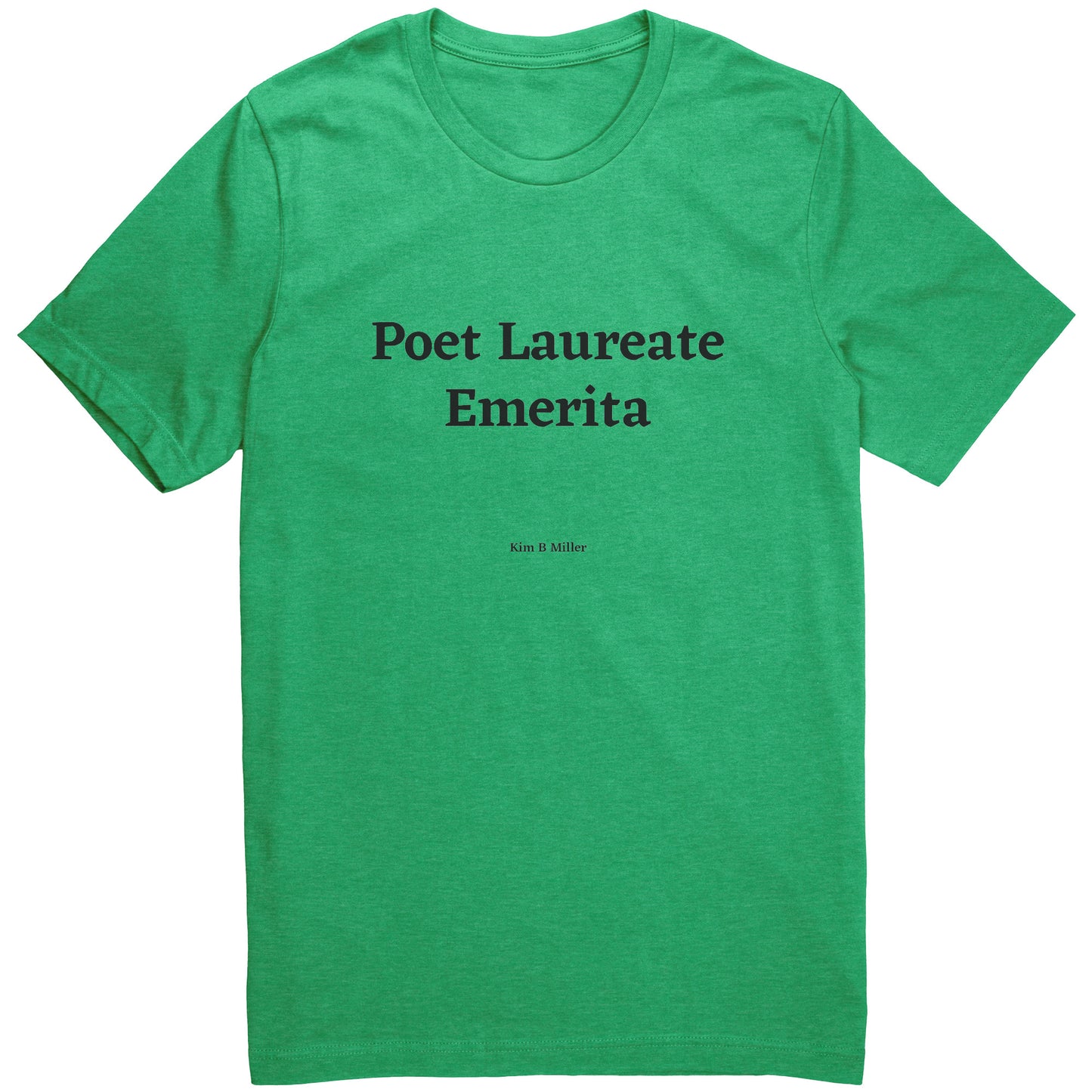 Poet Laureate Emerita Canvas Unisex CVC