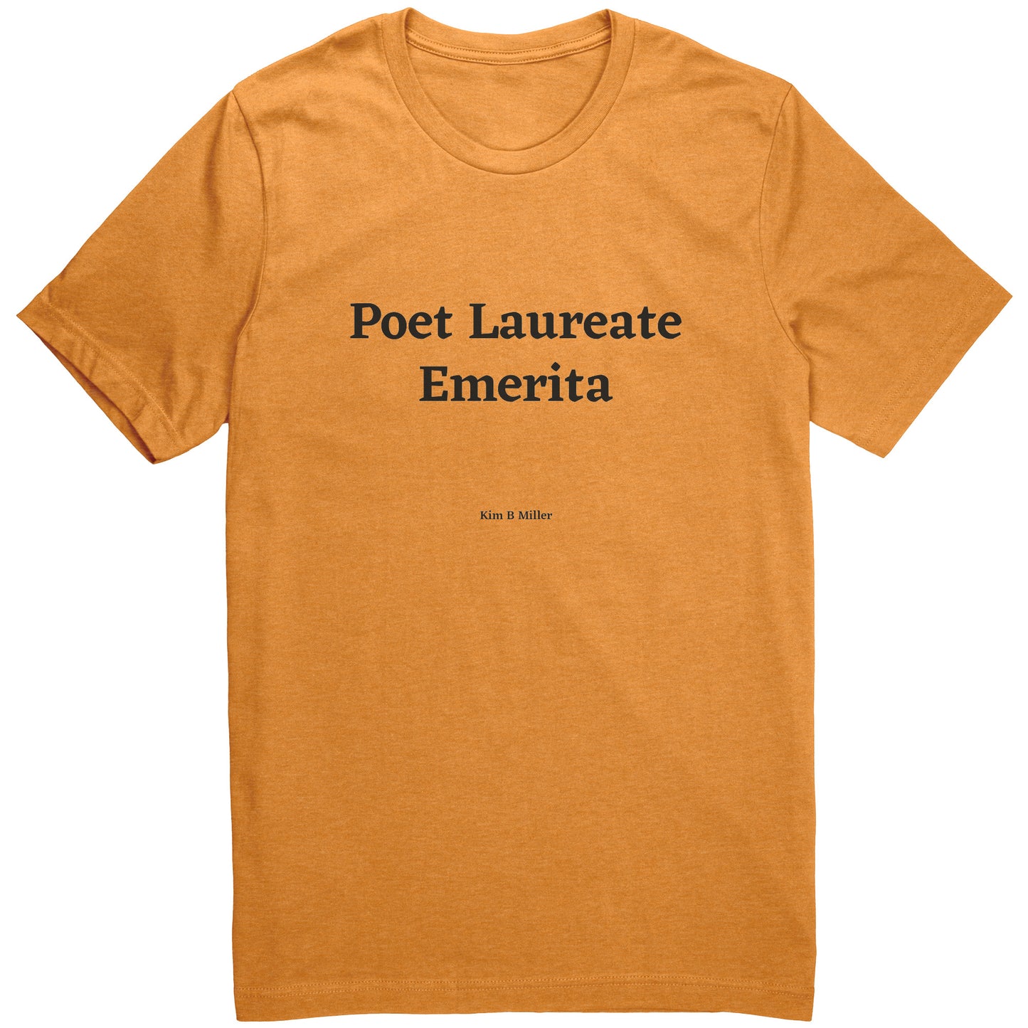 Poet Laureate Emerita Canvas Unisex CVC