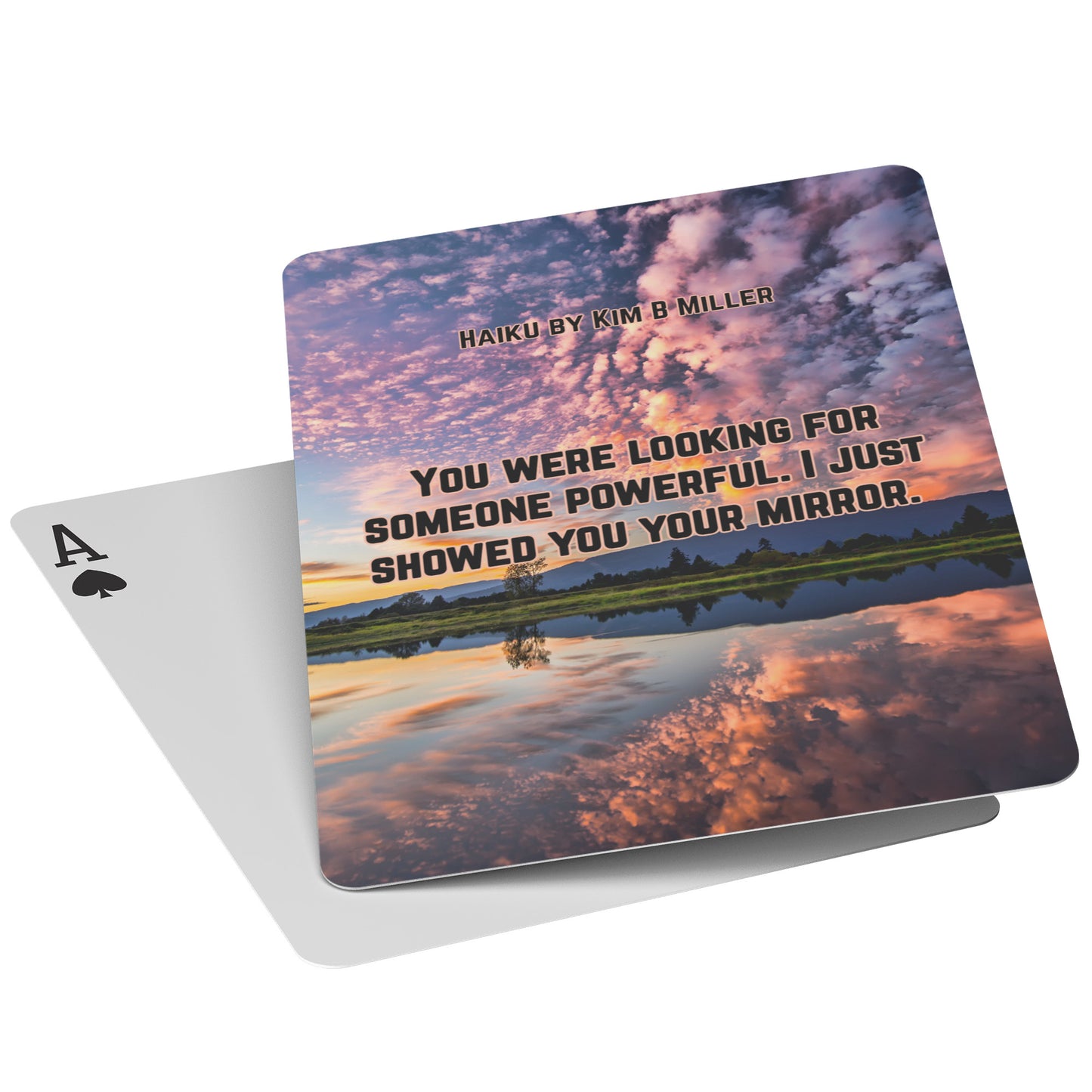 Powerful Haiku Playing Cards
