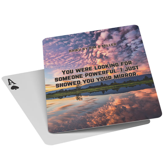 Powerful Haiku Playing Cards