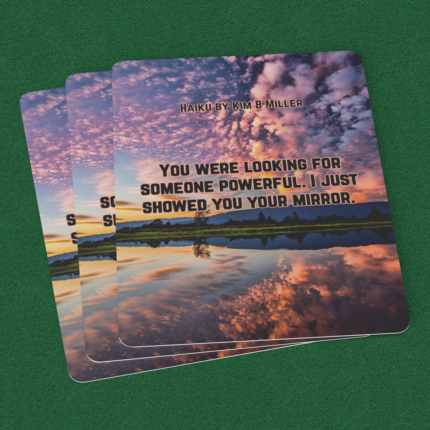 Powerful Haiku Playing Cards