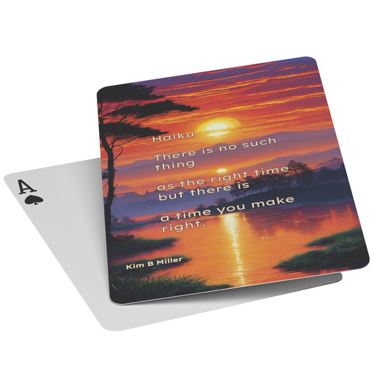 Right Time Haiku: Playing Cards