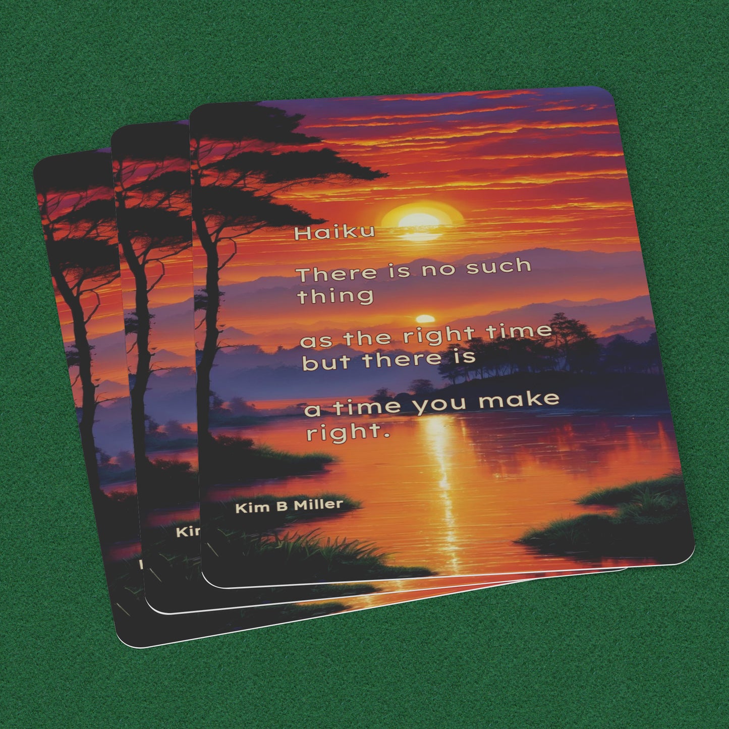Right Time Haiku: Playing Cards