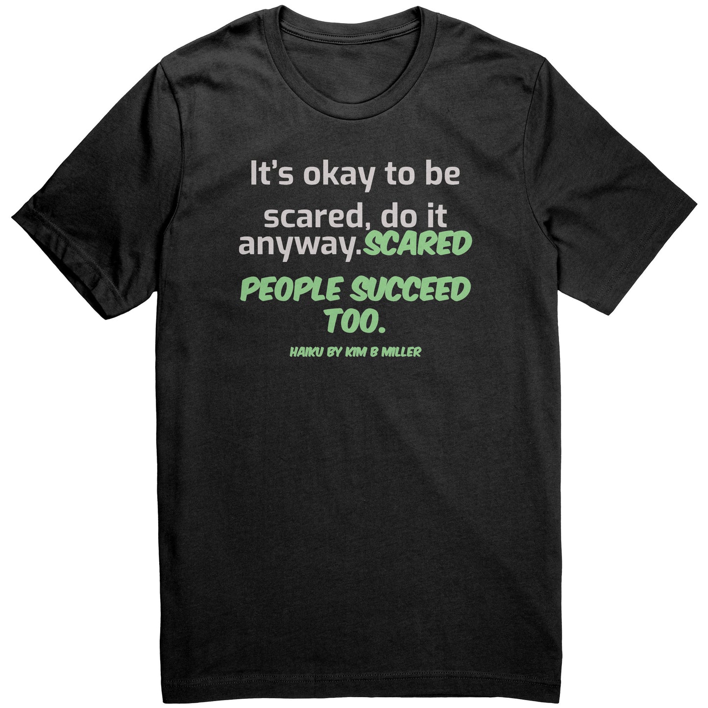 Scared People: Canvas Unisex Shirt