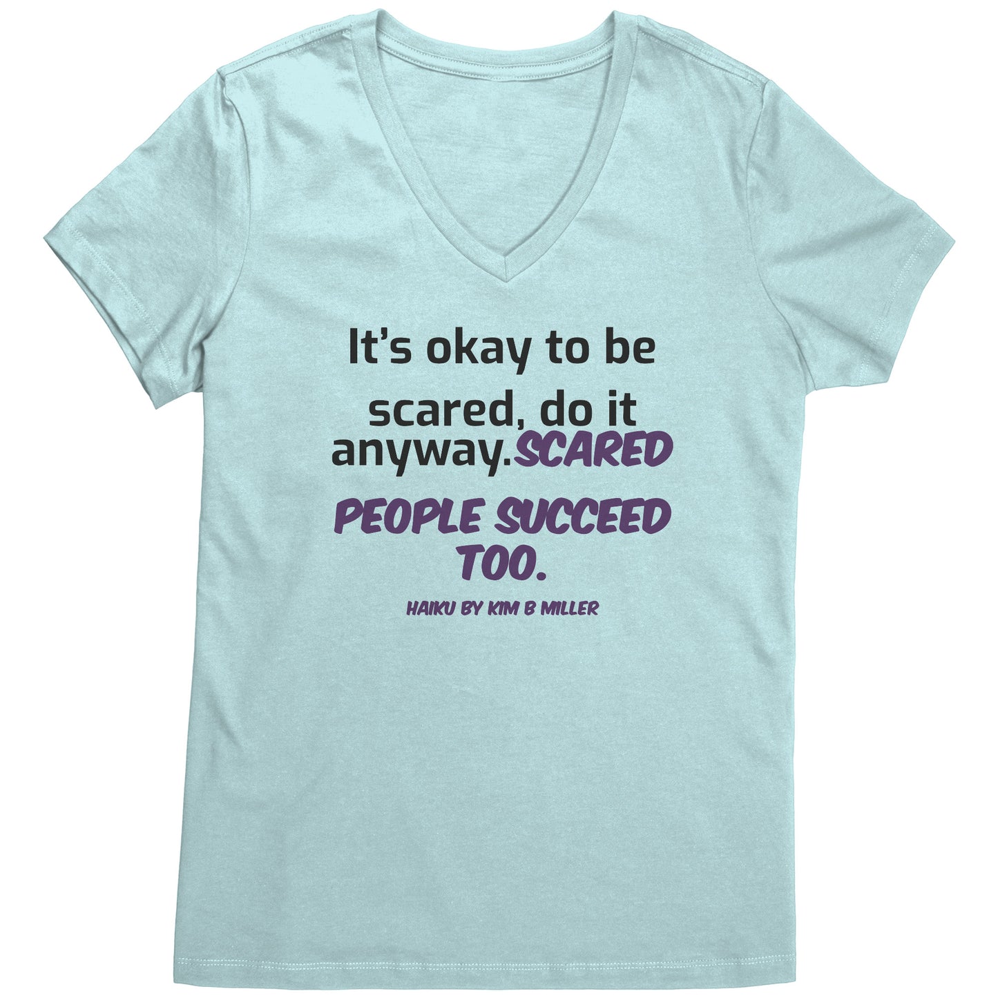 Scared People: District Women's V-Neck