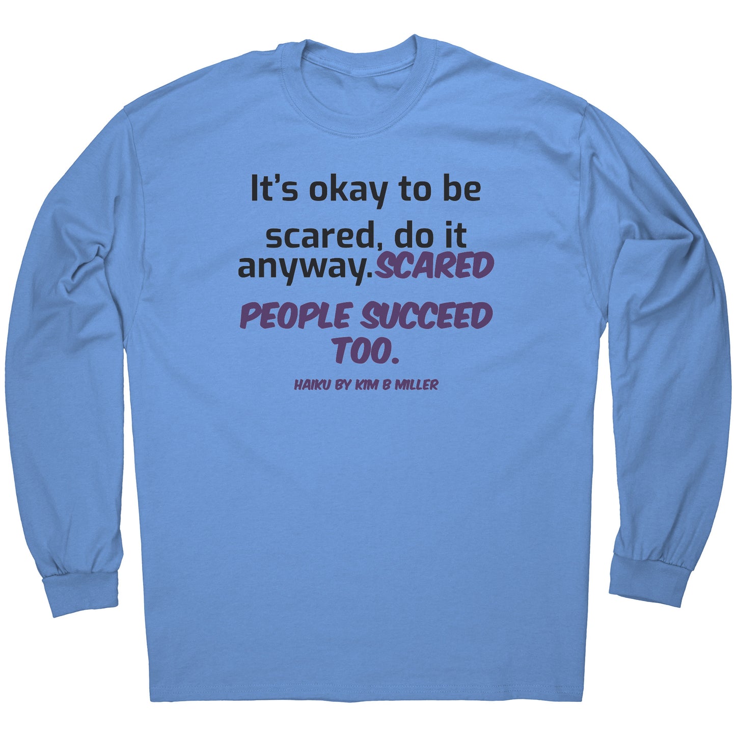 Scared People: Gildan Long Sleeve Shirt