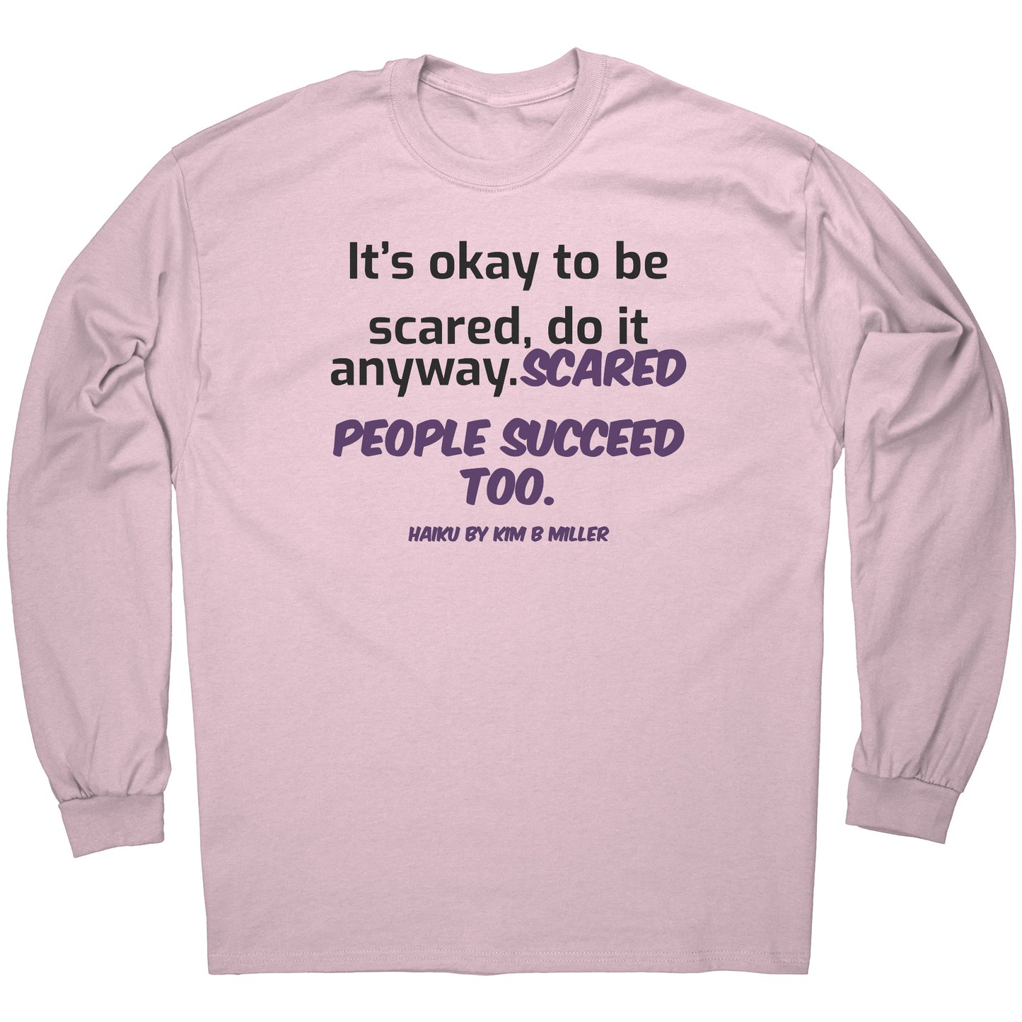 Scared People: Gildan Long Sleeve Shirt