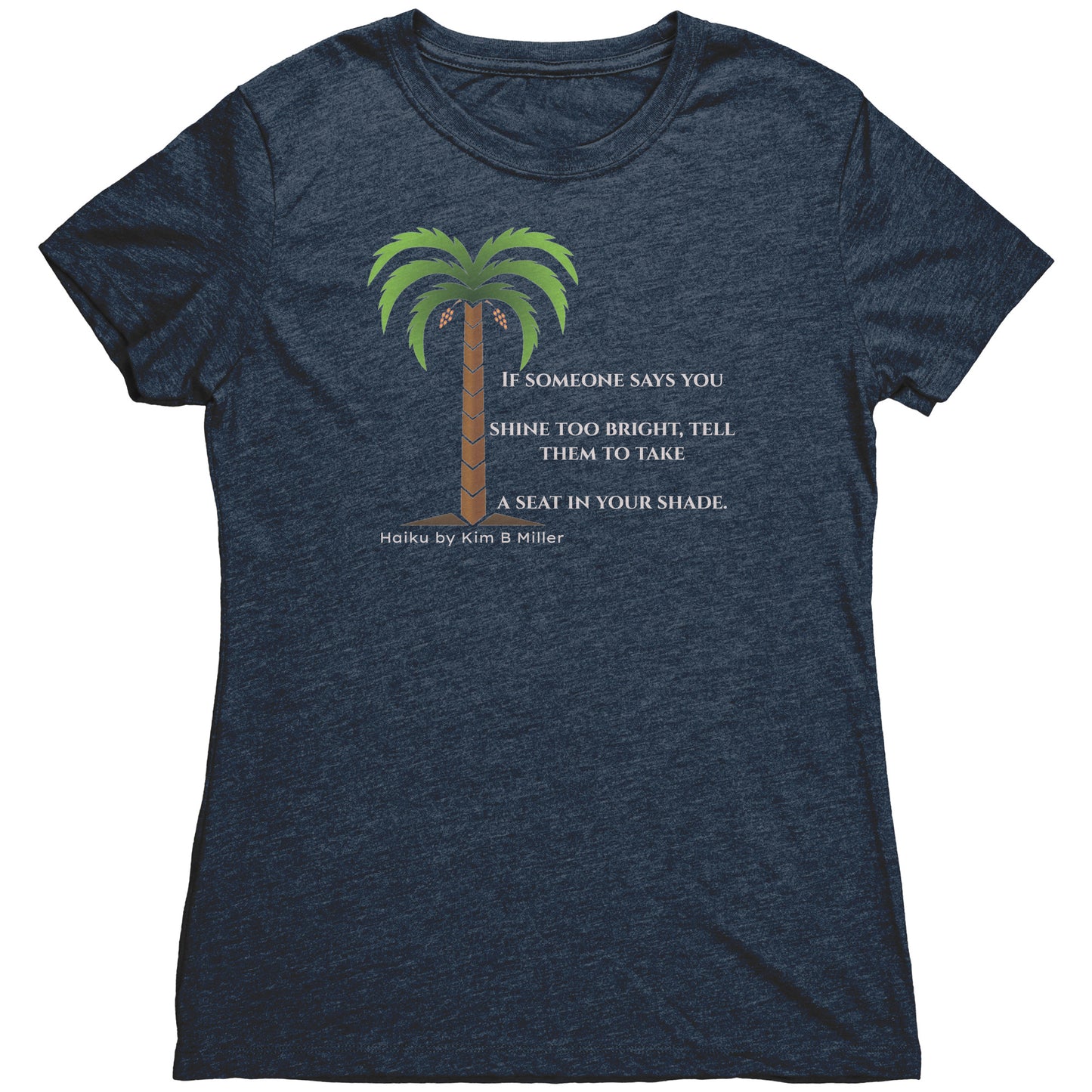 Shine Bright, Next Level Women's Triblend Shirt