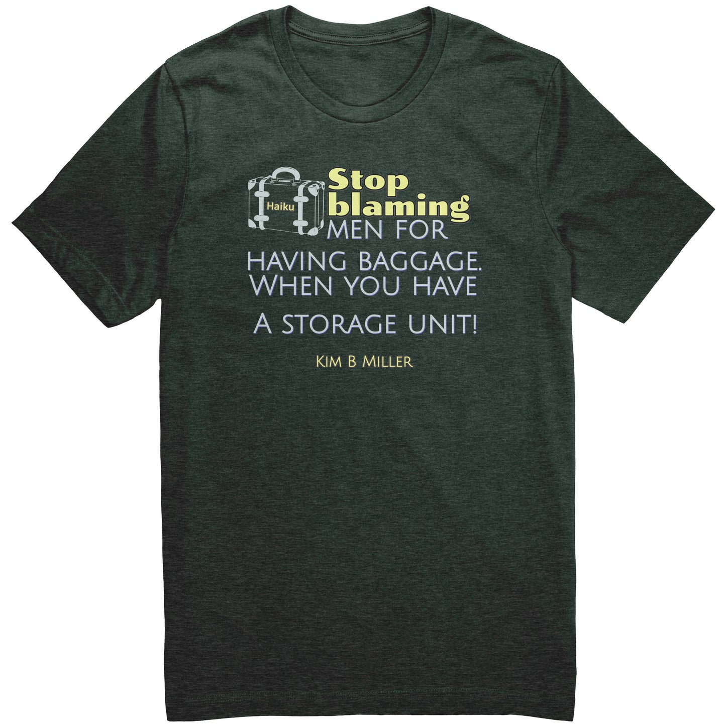 Storage Unit Haiku: Canvas Unisex