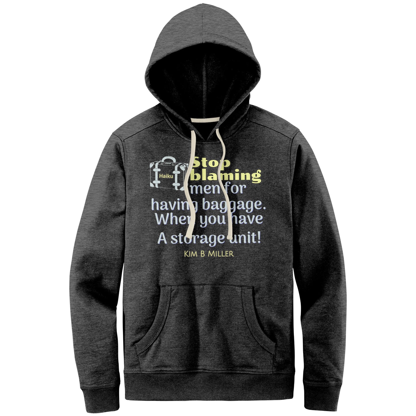 Storage Unit Haiku: District Men's Re-Fleece Hoodie (Both Sides)