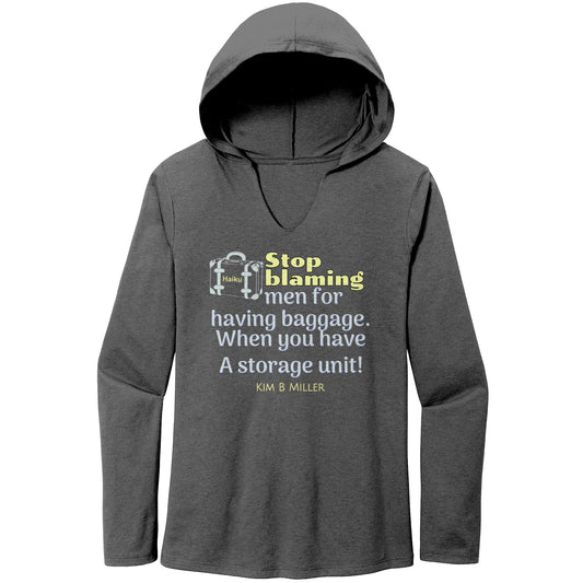Storage Unit Haiku: District Women’s Perfect Tri Long Sleeve Hoodie (Both Sides)h