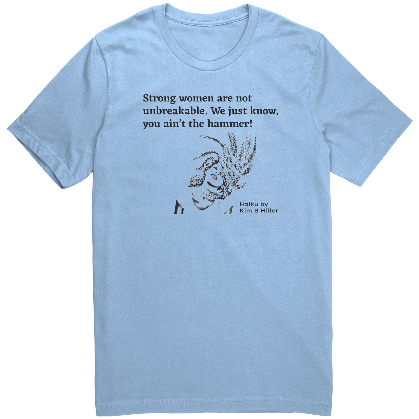 Strong Women Flip: Canvas Unisex Shirt
