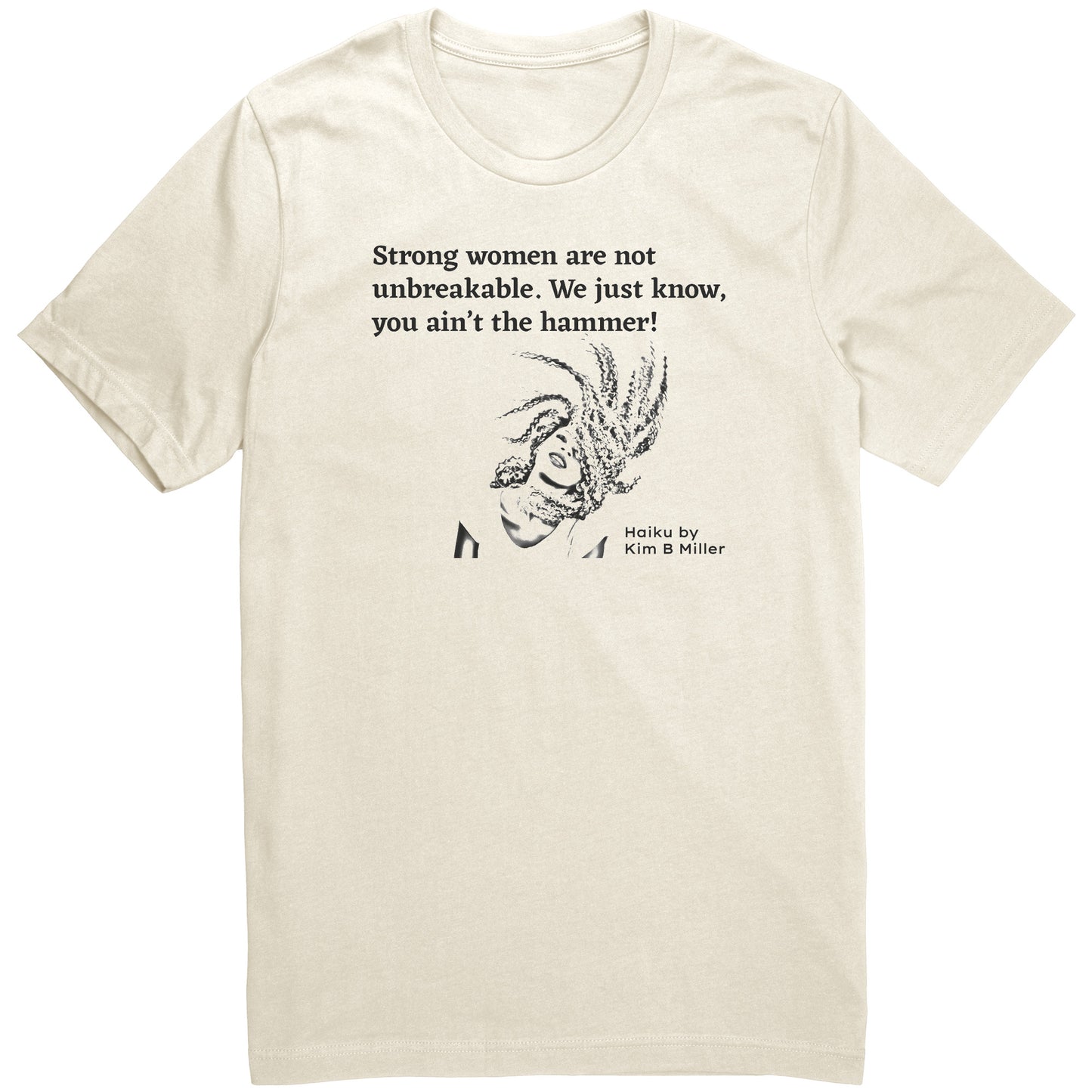 Strong Women Flip: Canvas Unisex Shirt