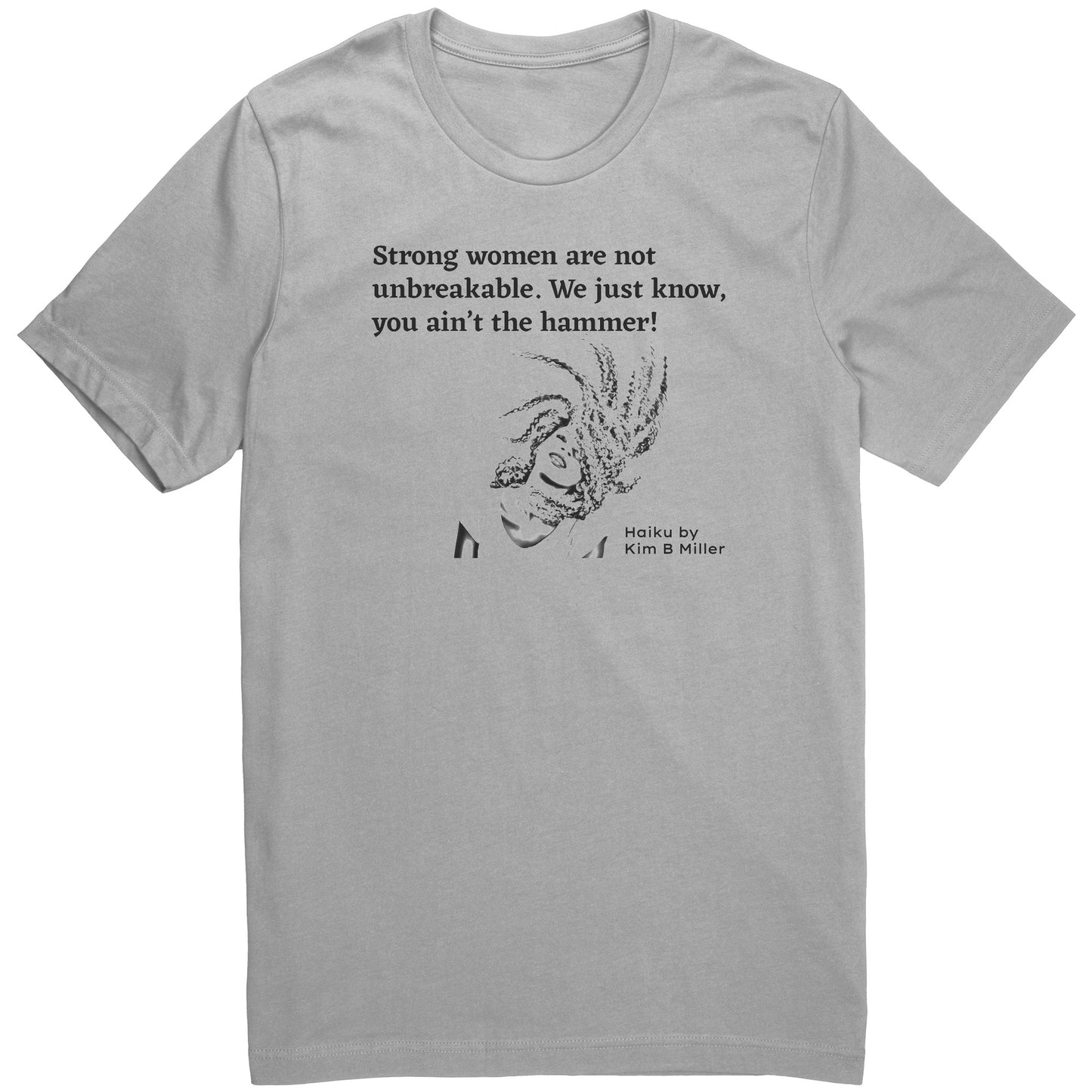 Strong Women Flip: Canvas Unisex Shirt