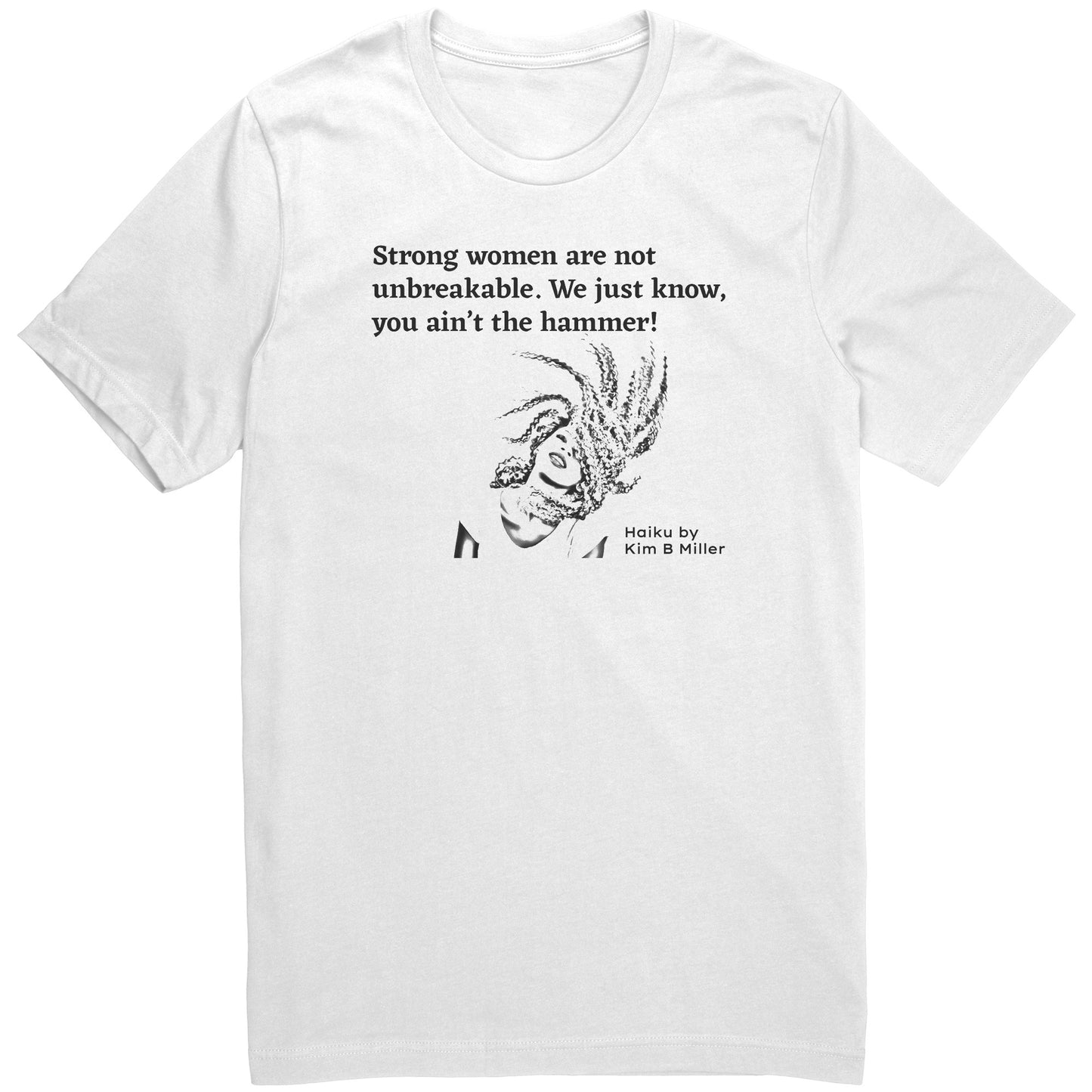 Strong Women Flip: Canvas Unisex Shirt