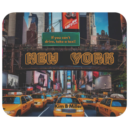Taxi, New York Mousepad