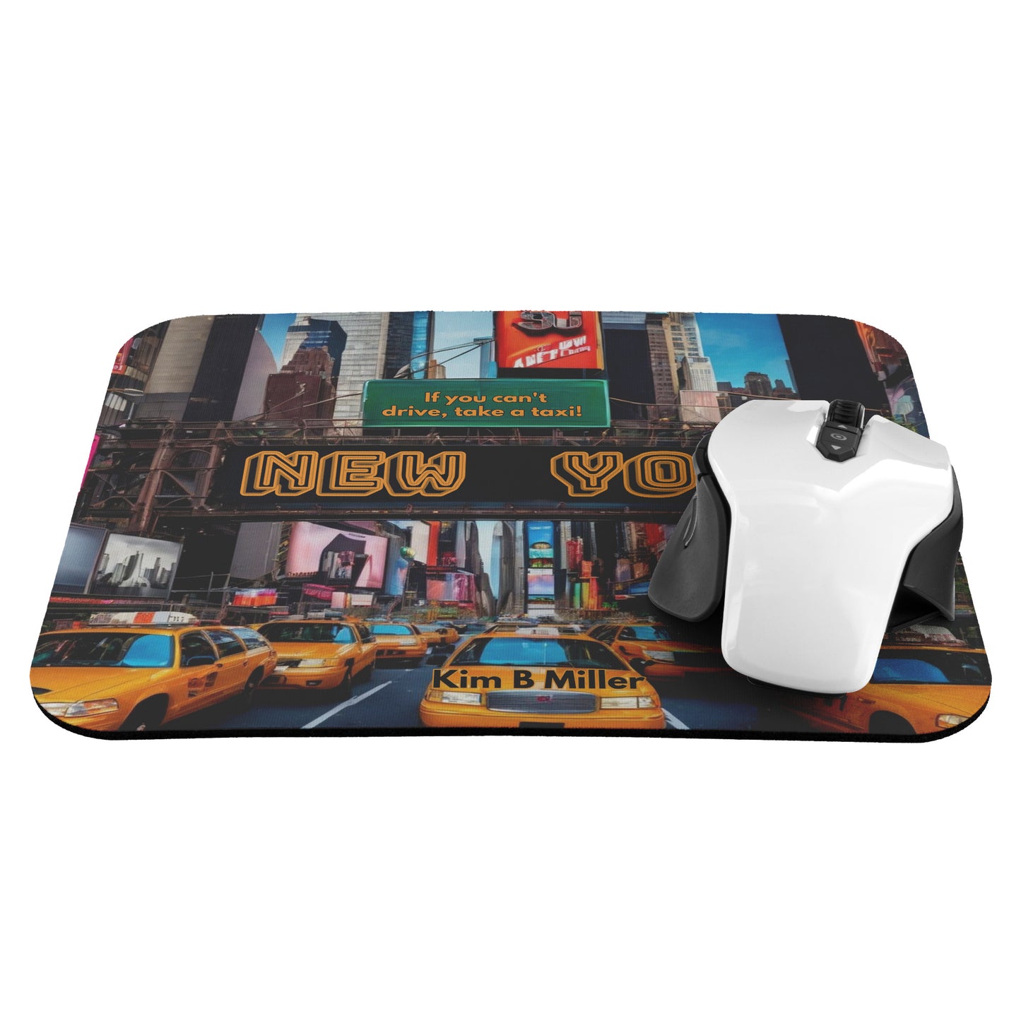 Taxi, New York Mousepad