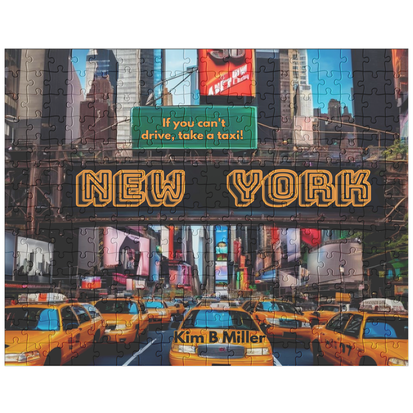 Taxi, New York Puzzle (30pc-500pc)