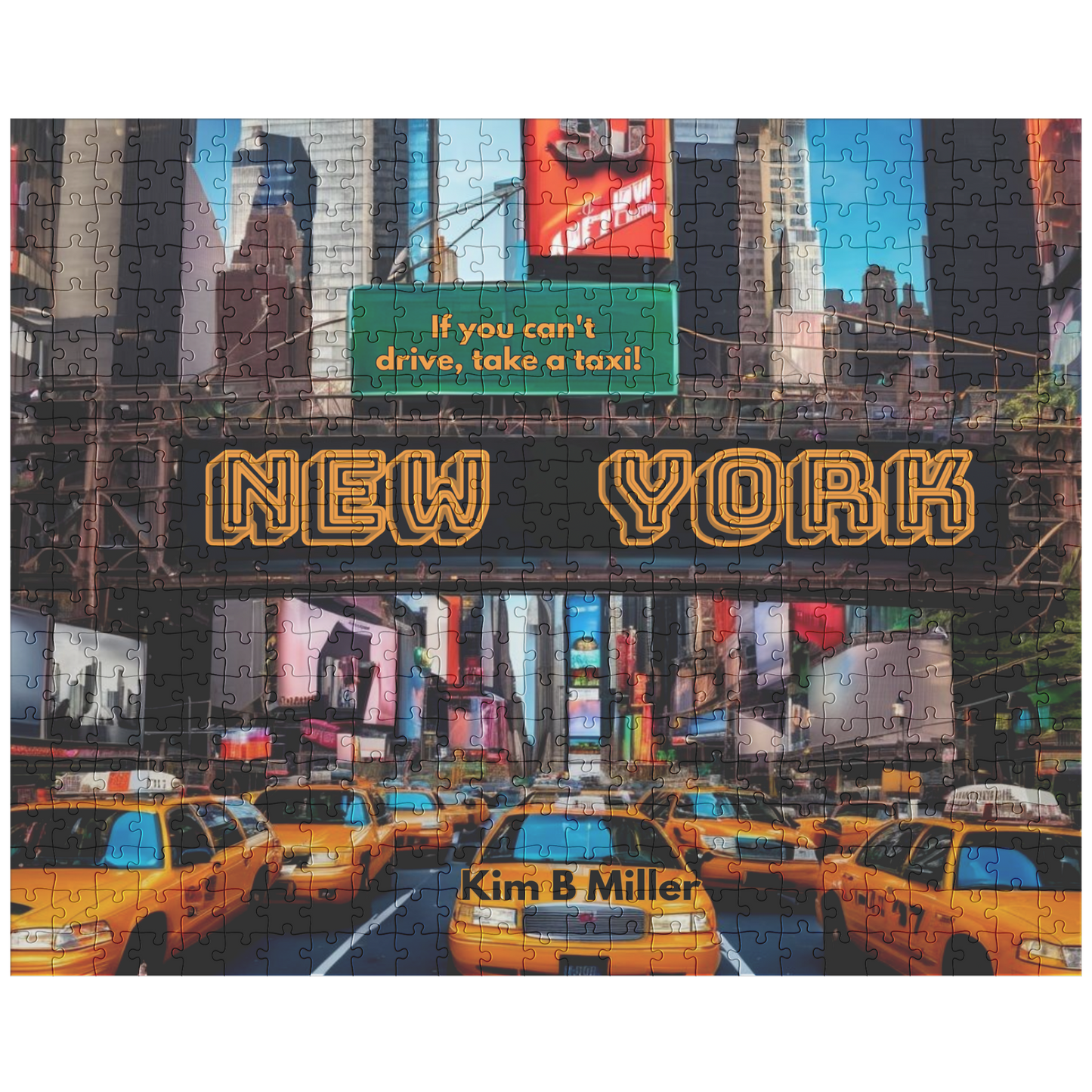 Taxi, New York Puzzle (30pc-500pc)