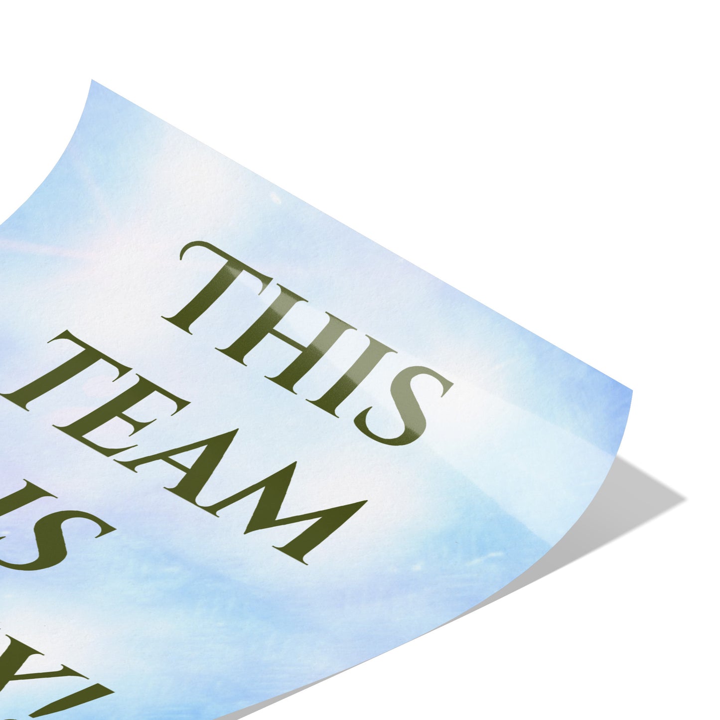 Team Flex Poster: 8" x 10"